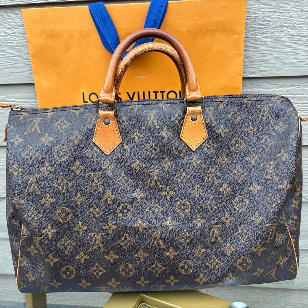 🤎🧡 Louis Vuitton Monogram Speedy 40